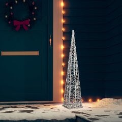 LED dekoracija kūgis, 90cm цена и информация | Рождественские украшения | pigu.lt