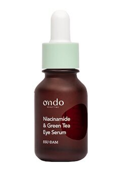 Paakių serumas Ondo Beauty 36.5 Niacinamide & Green Tea, 15 ml цена и информация | Paakių kremai, serumai | pigu.lt