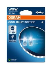 Лампочки Osram W5W 12V 5W цена и информация | Автомобильные лампочки | pigu.lt