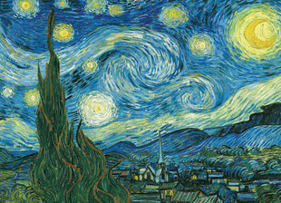 Dėlionė Eurographics, 6000-1204, The Starry Night, 1000 d. kaina ir informacija | Dėlionės (puzzle) | pigu.lt