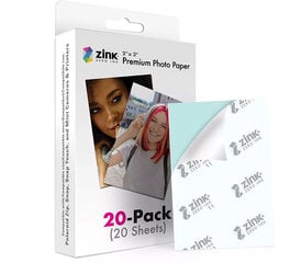 Polaroid Zink Media 2x3" 50 шт. цена и информация | Аксессуары для фотоаппаратов | pigu.lt