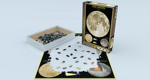 Dėlionė Eurographics, 6000-1007, The Moon, 1000 d. kaina ir informacija | Dėlionės (puzzle) | pigu.lt