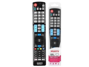 ТВ пульт HQ LXHL930 LG LCD RM-L930 / SMART / Netflix / черный цена и информация | HQ Бытовая техника и электроника | pigu.lt