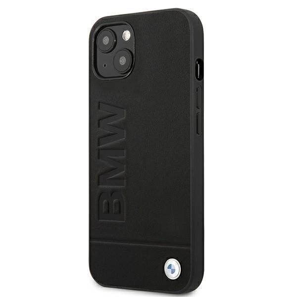 BMW Leather Back Case for Apple iPhone 13 mini kaina ir informacija | Telefono dėklai | pigu.lt