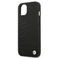 BMW Leather Back Case for Apple iPhone 13 mini kaina ir informacija | Telefono dėklai | pigu.lt