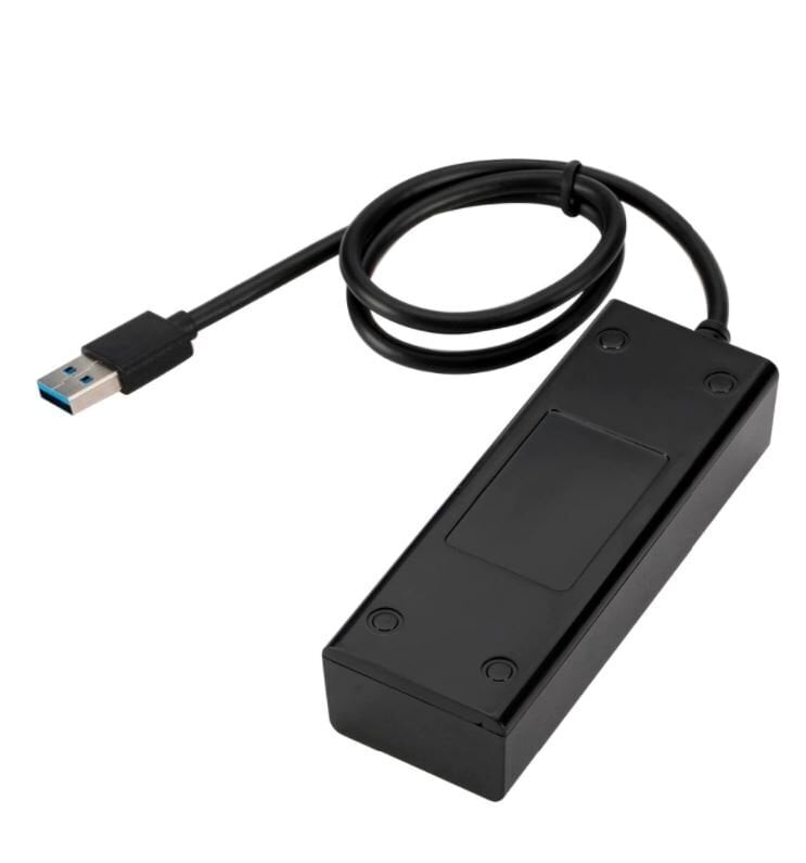 Hallo USB 3.0 HUB 1x4 30cm kaina ir informacija | Adapteriai, USB šakotuvai | pigu.lt