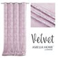 AmeliaHome užuolaida Velvet Silver Leaves цена и информация | Užuolaidos | pigu.lt