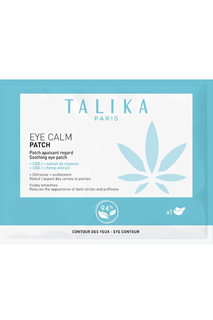 Paakių kaukė Talika Eye Patch Calm цена и информация | Veido kaukės, paakių kaukės | pigu.lt