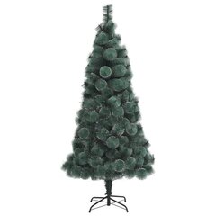 Dirbtinė Kalėdų eglutė su stovu, 150 cm, žalia kaina ir informacija | Eglutės, vainikai, stovai | pigu.lt