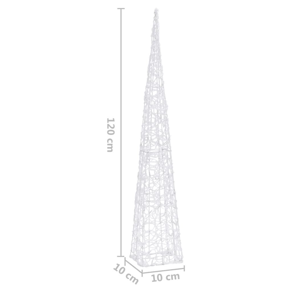 LED dekoracija kūgis, 120cm kaina ir informacija | Kalėdinės dekoracijos | pigu.lt