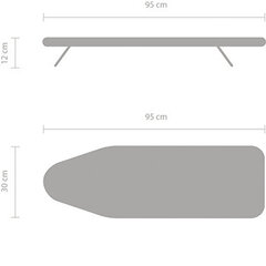 Pastatoma lyginimo lenta Brabantia S, 95 x 30 cm kaina ir informacija | Lyginimo lentos | pigu.lt