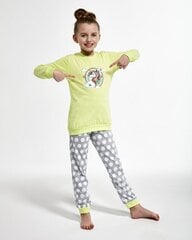 Пижама для девочки с длинными штанами Cornette 594/110 “UNICORN 2" цена и информация | Пижамы, халаты для девочек | pigu.lt