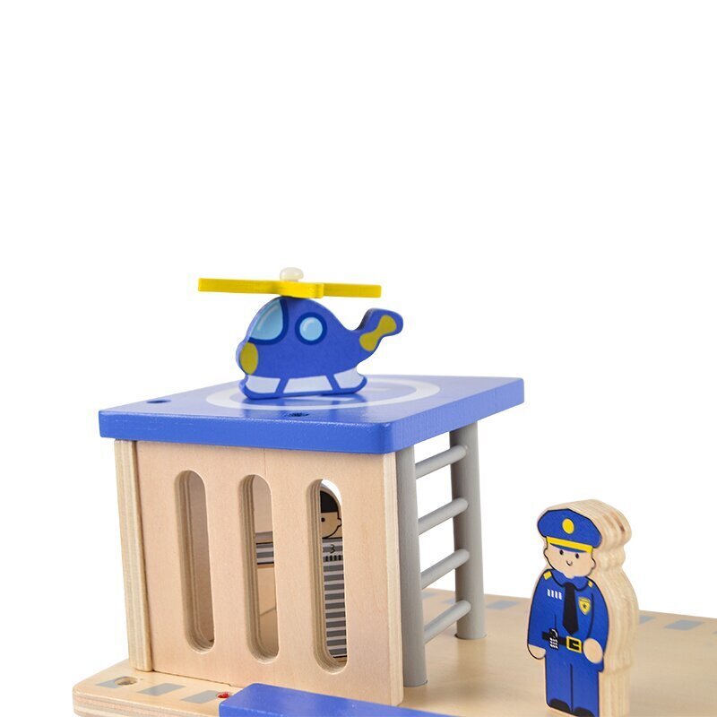 Medinė policijos nuovada Phoohi kaina ir informacija | Žaislai berniukams | pigu.lt