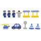 Medinė policijos nuovada Phoohi kaina ir informacija | Žaislai berniukams | pigu.lt