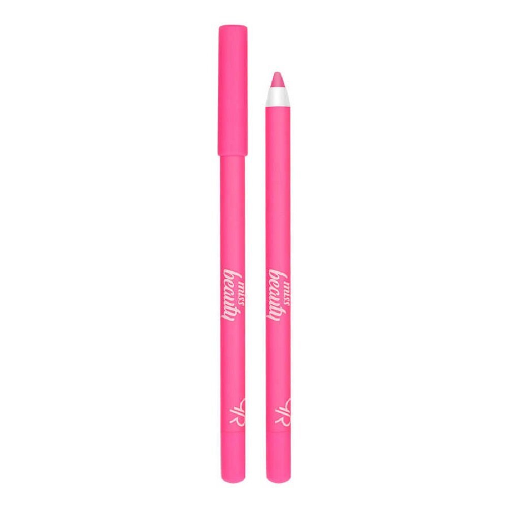 Akių kontūro pieštukas Golden Rose Miss Beauty, 02 Neon Pink kaina ir informacija | Akių šešėliai, pieštukai, blakstienų tušai, serumai | pigu.lt