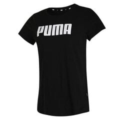 marškinėliai moterims Puma, juodi kaina ir informacija | Marškinėliai moterims | pigu.lt