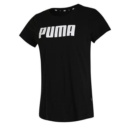 marškinėliai moterims Puma, juodi kaina ir informacija | Marškinėliai moterims | pigu.lt