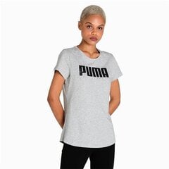 Marškinėliai moterims Puma, pilki kaina ir informacija | Puma Drabužiai moterims | pigu.lt