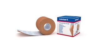 Kineziterapinis pleistras Leukotape® K, 7.5 cm x 5 m kaina ir informacija | Pirmoji pagalba | pigu.lt