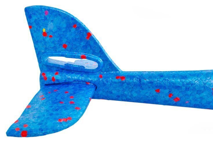 Žaislinis lėktuvas Blue Glider Dart Styrofoam 9137, mėlynas kaina ir informacija | Žaislai berniukams | pigu.lt