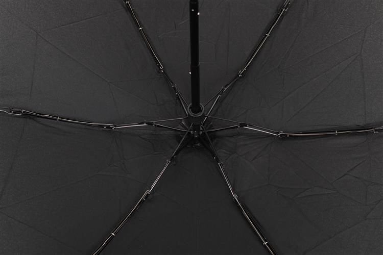 Sulankstomas mini skėtis 13889, juodas kaina ir informacija | Vyriški skėčiai | pigu.lt