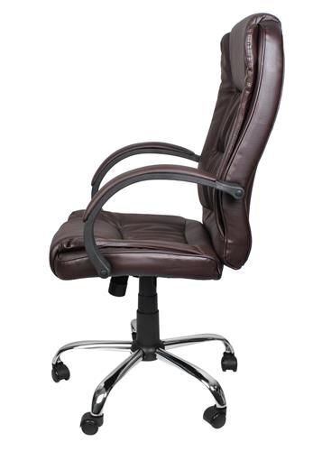 Biuro kėdė eko oda - ruda MALATEC kaina ir informacija | Biuro kėdės | pigu.lt