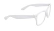 WHITE Wayfarer skaidrūs akiniai цена и информация | Akiniai nuo saulės moterims | pigu.lt