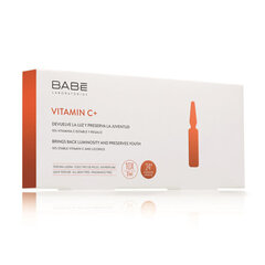 Babe Vitamino C+ tirpalo ampulės N10 kaina ir informacija | Veido aliejai, serumai | pigu.lt