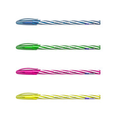 Ручка шариковая ErichKrause® Neo® Candy, цвет чернил синий (в пакете по 4 шт.) цена и информация | Письменные принадлежности | pigu.lt