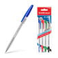 Tušinukai ErichKrause® R-301 Classic Stick 1.0, mėlyna, juoda, raudona, žalia, 4 vnt kaina ir informacija | Rašymo priemonės | pigu.lt