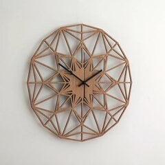 Sieninis medinis laikrodis Arabesque kaina ir informacija | Laikrodžiai | pigu.lt