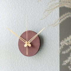 Kompaktiškas veliūrinis sieninis laikrodis Spot Blossom kaina ir informacija | Laikrodžiai | pigu.lt