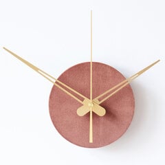 Настенные деревянные часы Spot Blossom, велюр цена и информация | Часы | pigu.lt