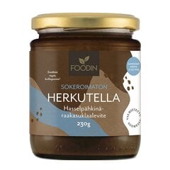 FOODIN HERKUTELLA-  крем из лесного ореха и зеленого шоколада (без сахара) цена и информация | Сладости | pigu.lt