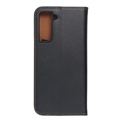 Кожаный чехол Forcell SMART PRO для Samsung Galaxy S21, черный цена и информация | Чехлы для телефонов | pigu.lt