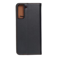 Кожаный чехол Forcell SMART PRO для Samsung Galaxy S21 Plus, черный цена и информация | Чехлы для телефонов | pigu.lt