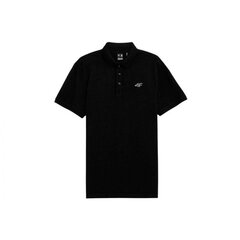 Marškinėliai vyrams 4F NOSH4 TSM356 20S, juodi kaina ir informacija | Vyriški marškinėliai | pigu.lt