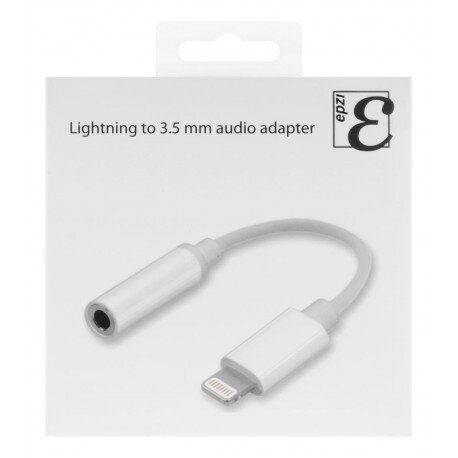 Adapteris Epzi IPLH-595 Lightning / 3.5 mm kaina ir informacija | Adapteriai, USB šakotuvai | pigu.lt