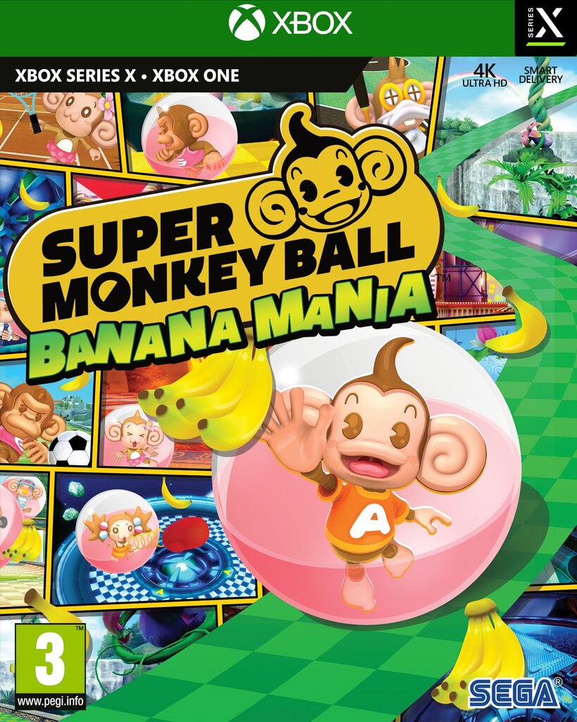 Компьютерная игра Компьютерная игра Super Monkey Ball Banana Mania Xbox  Series X цена | pigu.lt