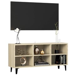 TV spintelė, 103,5x30x50 cm, ruda цена и информация | Тумбы под телевизор | pigu.lt