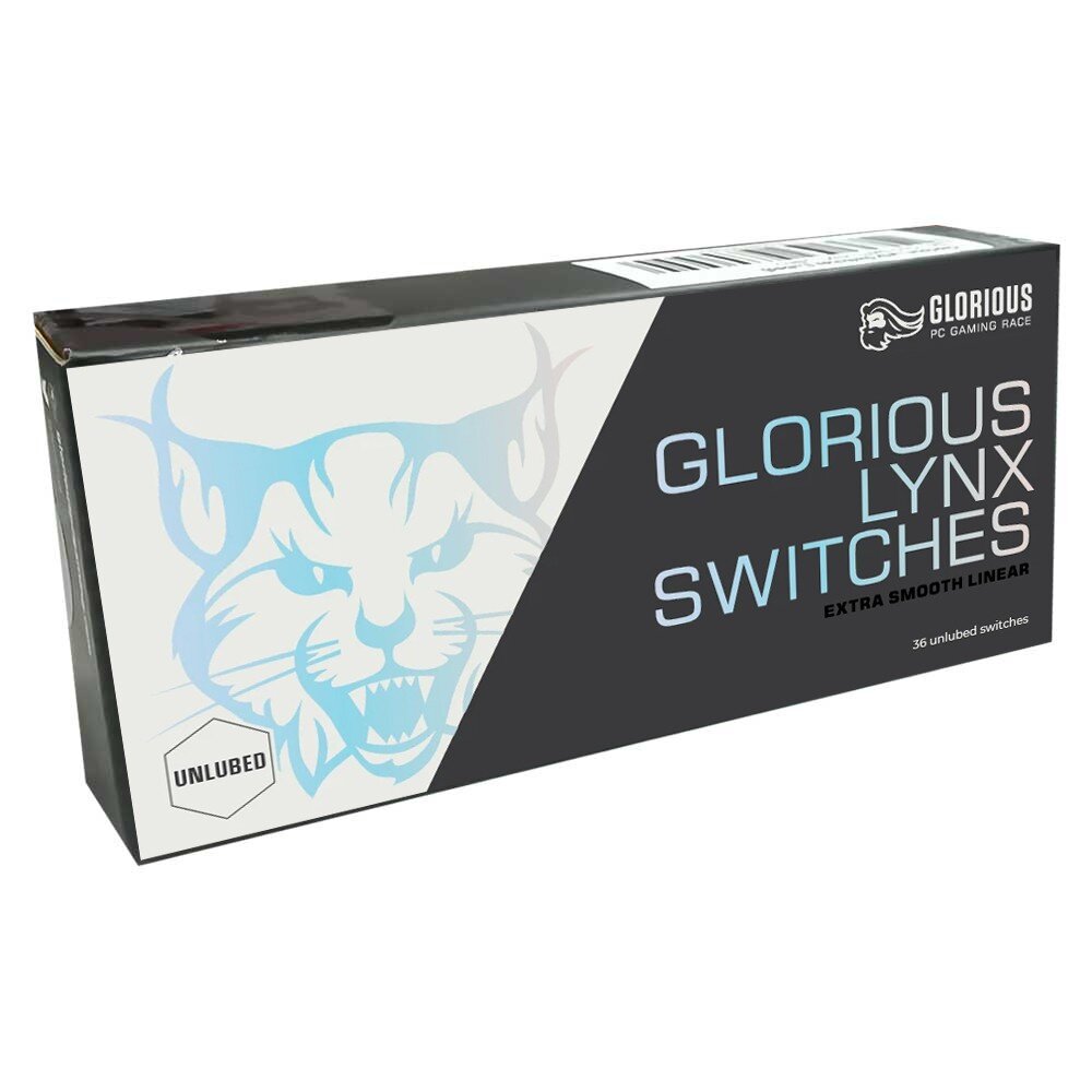 Glorious PC Gaming Race Lynx switchai | Linear Unlubed (36 vnt) kaina ir informacija | Klaviatūros | pigu.lt