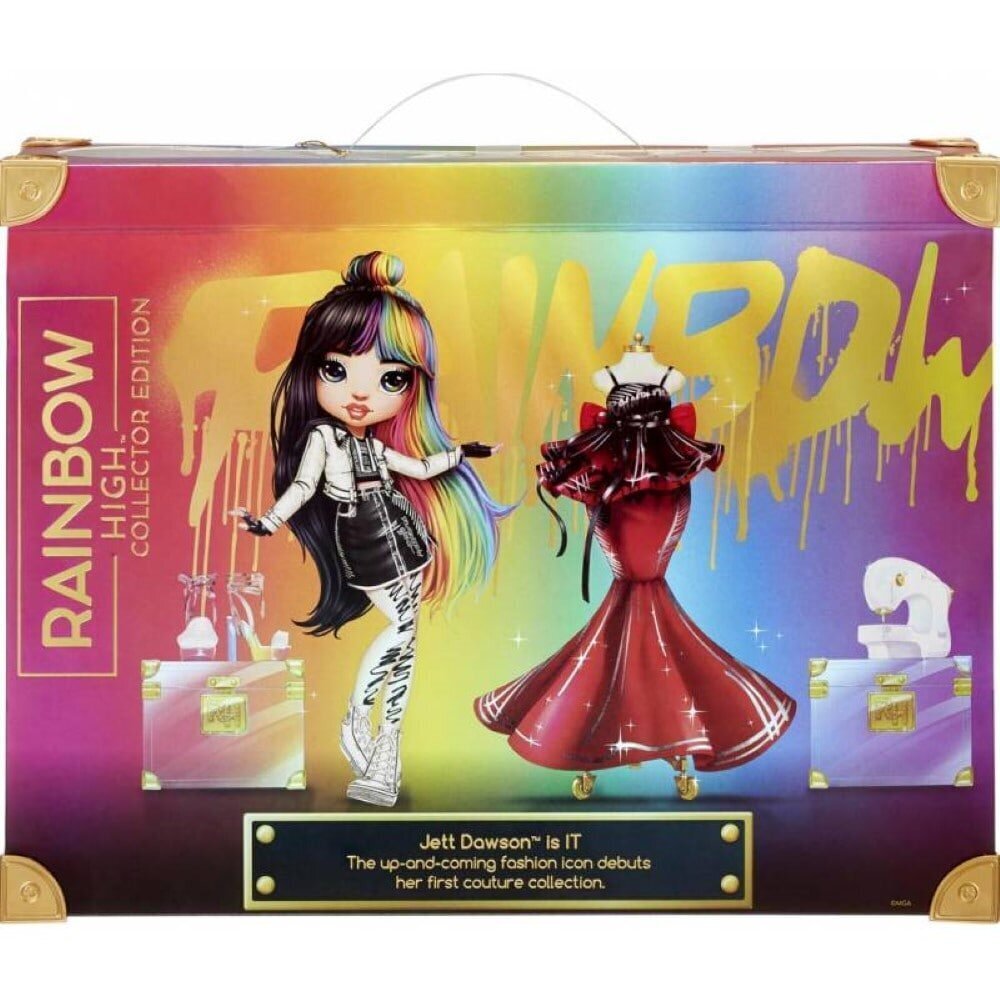 Lėlė Rainbow High Jett Dawson Collector Doll kaina ir informacija | Žaislai mergaitėms | pigu.lt