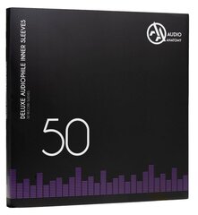 Audio Anatomy Vinilo išorinės rankovės, 12", PP/80 µ – skaidrios, 50 vnt. kaina ir informacija | Vinilinės plokštelės, CD, DVD | pigu.lt