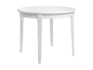Раскладной стол BRW Lucan 2, белый цена и информация | Кухонные и обеденные столы | pigu.lt