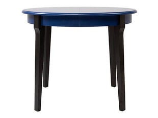 Раскладной стол BRW Lucan 2, синий / черный цена и информация | Кухонные и обеденные столы | pigu.lt