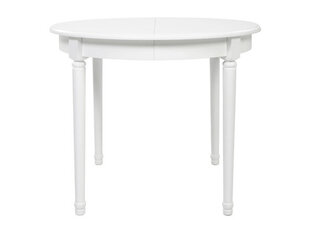 Раскладной стол BRW Lucan 4, белый цена и информация | Кухонные и обеденные столы | pigu.lt