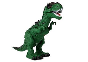 Дистанционно управляемый динозавр, откладывающий яйца Lean Toys Dinosour, зеленый цена и информация | Игрушки для мальчиков | pigu.lt