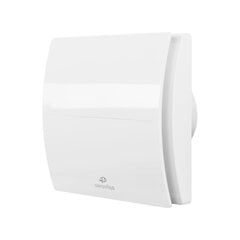 Вытяжной вентилятор Aerauliqa QD100T BB цена и информация | Вентиляторы для ванной | pigu.lt