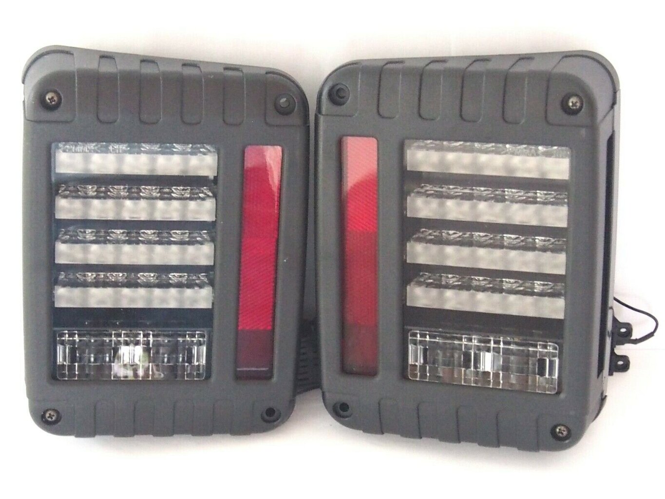 Galiniai LED žibintai tinkantys Jeep Wrangler 2007-2015 kaina ir informacija | Automobilių žibintai | pigu.lt