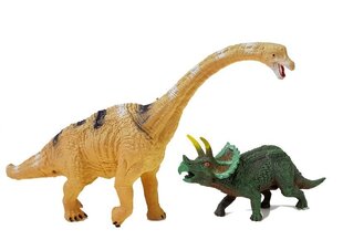 Dinozaurų figūrėlių rinkinys Brachiozauras ir Triceratopsas kaina ir informacija | Žaislai berniukams | pigu.lt